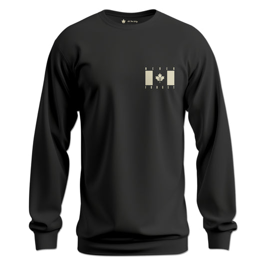 Never Forget-Afghanistan Long Sleeve -Black