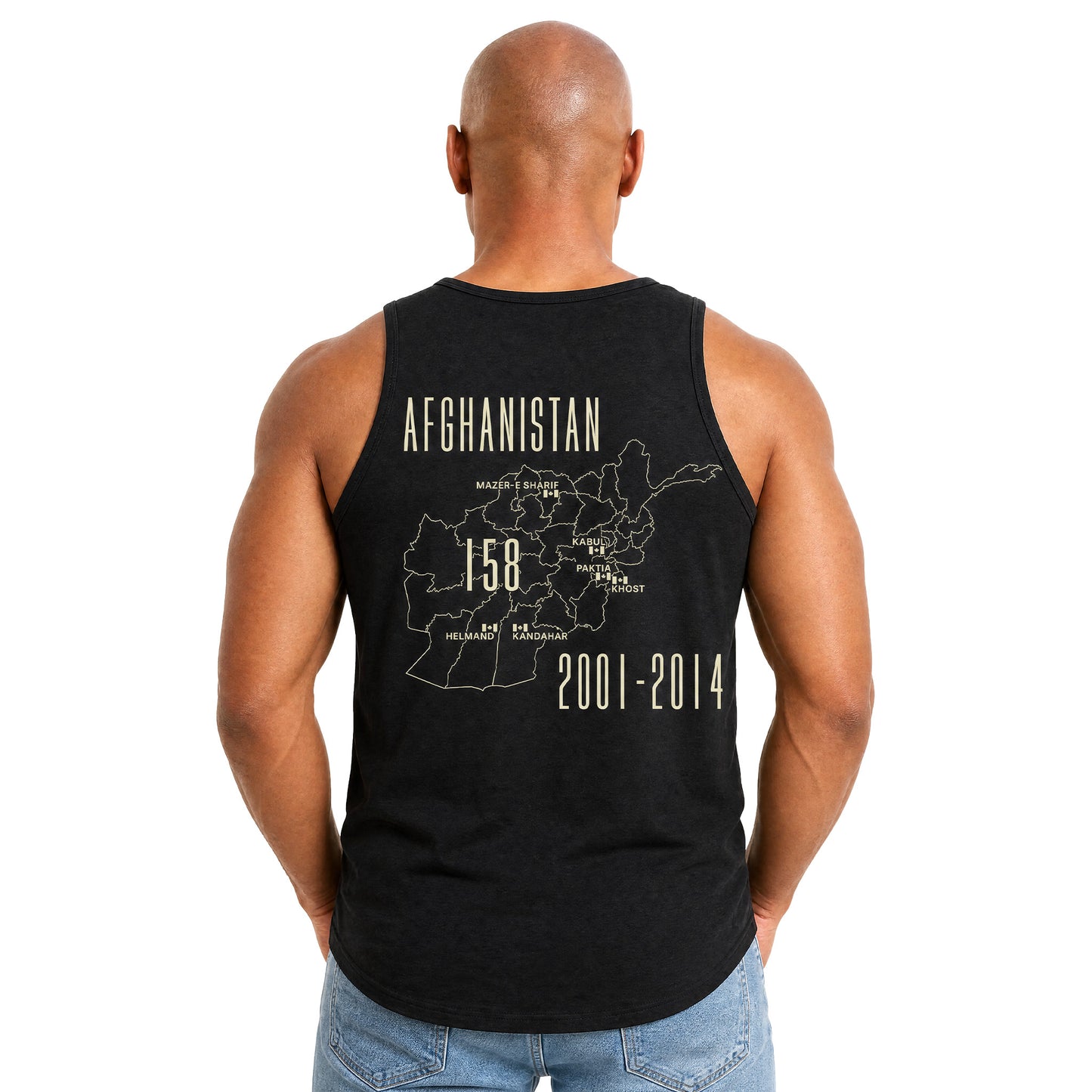 Never Forget – Afghanistan Tank Black