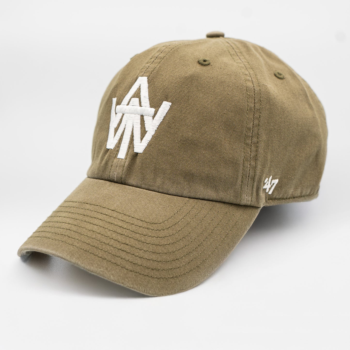 ATW Dad Hat — ’47 Clean Up | Military Green / Black / Khaki