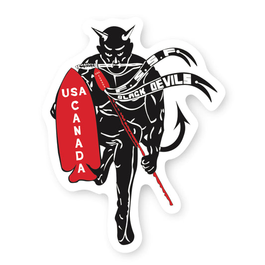 First Special Service Force FSSF Black Devils Sticker