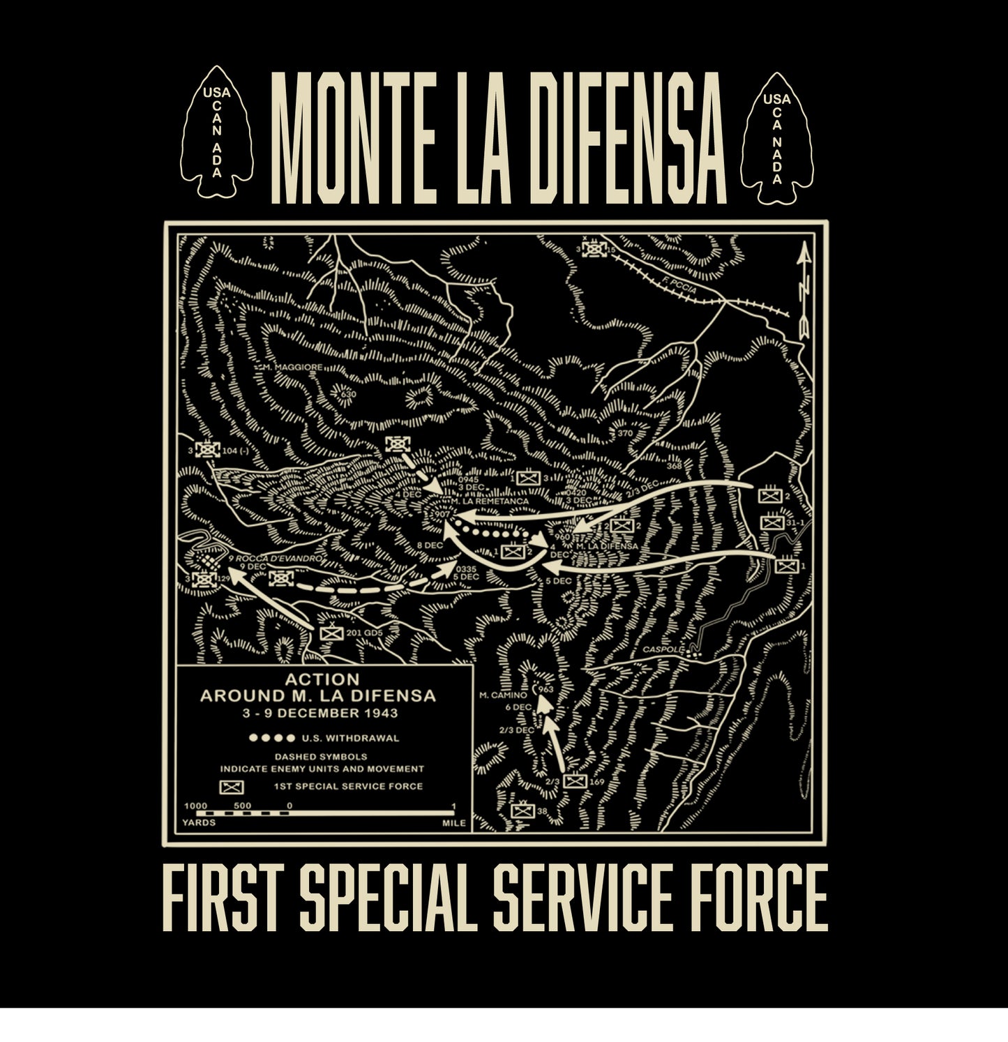 FSSF Black Devils Heritage Tee