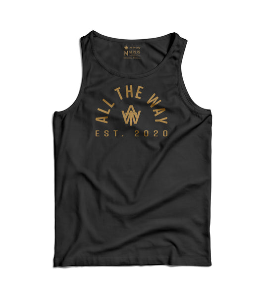 All The Way Classic Tank – Black / Gold